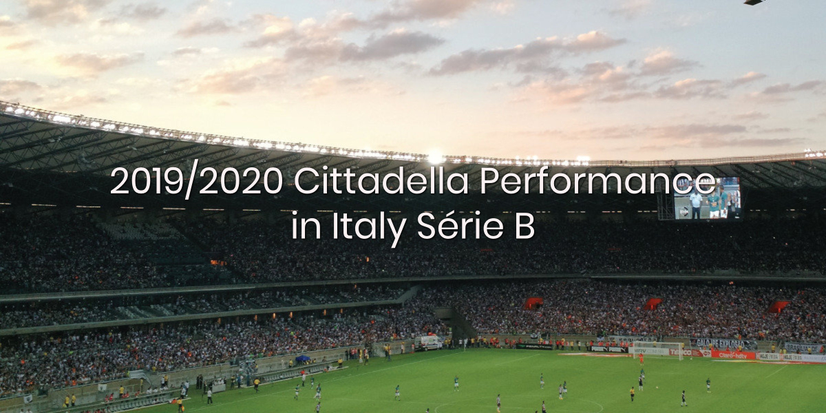 Cittadella Performance in 2019/20 Italy Serie B